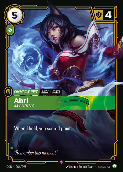 Ahri Alluring