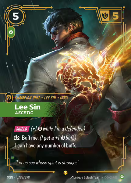 Lee Sin Ascetic