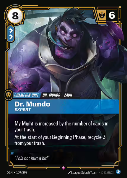 Dr. Mundo Expert