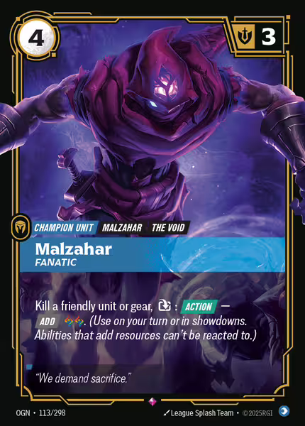 Malzahar Fanatic