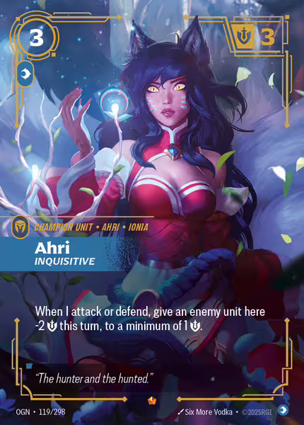 Ahri Inquisitive