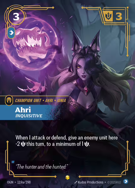 Ahri Inquisitive