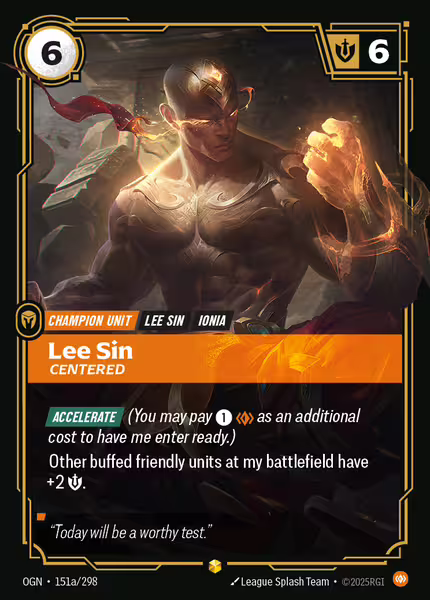 Lee Sin Centered