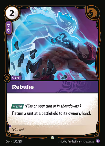 Rebuke