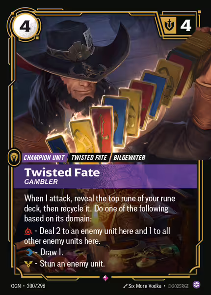 Twisted Fate Gambler