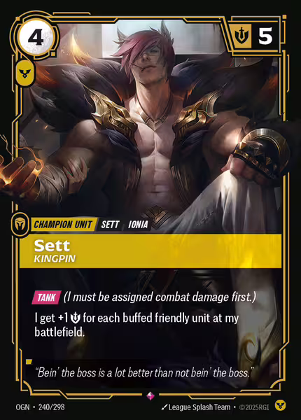 Sett Kingpin