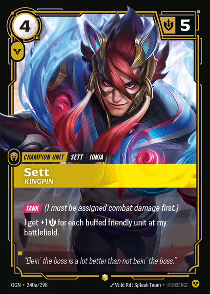 Sett Kingpin