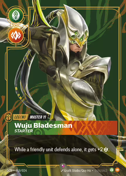 Master Yi Wuju Bladesman
